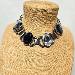 Dyrberg Kern Swarovski Multi-color Crystal Necklace